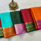 Pure crepe mysore silk saree