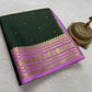 Pure crepe mysore silk saree