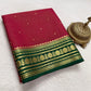Pure crepe mysore silk saree