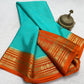 Pure crepe mysore silk saree