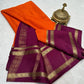Pure  Mysore Crepe Silk Saree