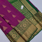 Pure Handloom Kanchipuram Big Border Soft Silk Saree