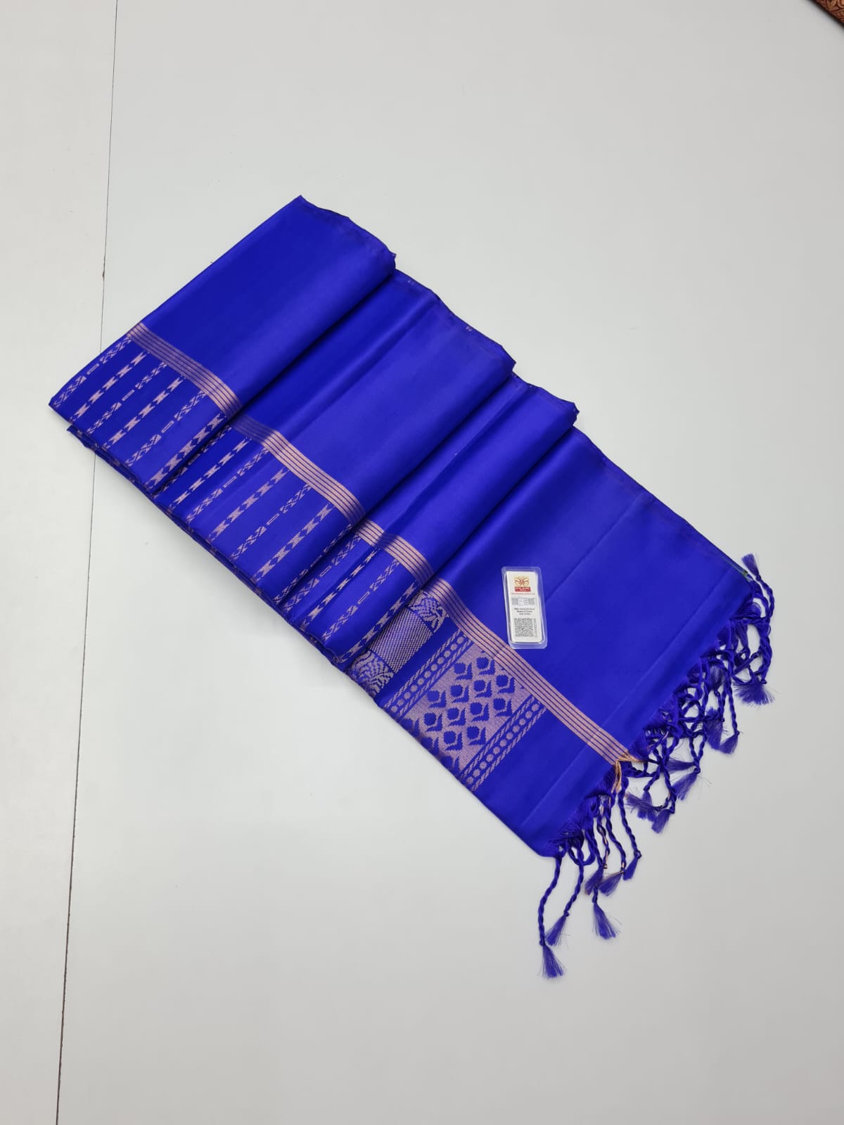 Pure Handloom Kanchipuram Soft Silk Butta Saree