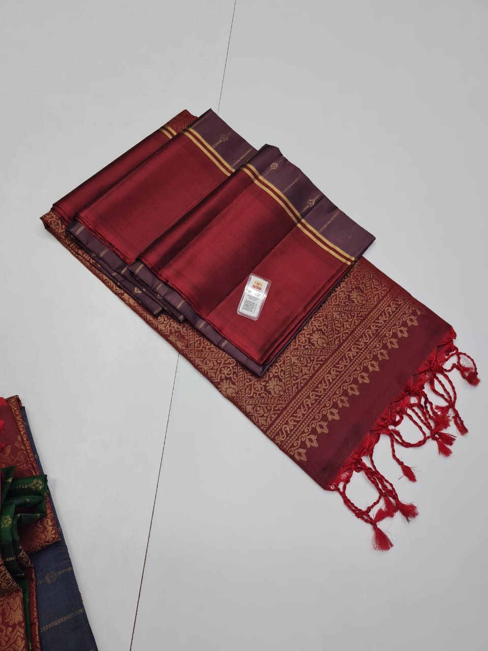 Pure Handloom Kanchipuram Soft Silk Saree