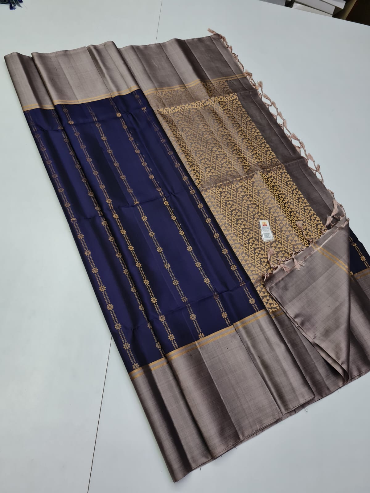 Pure Handloom Kanchipuram Soft Silk Saree