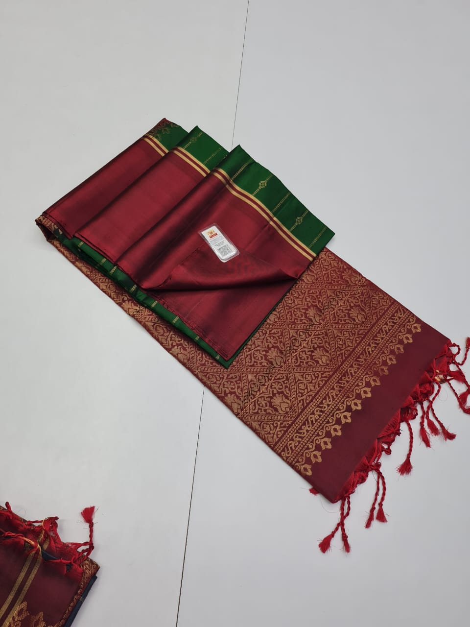 Pure Handloom Kanchipuram Soft Silk Saree