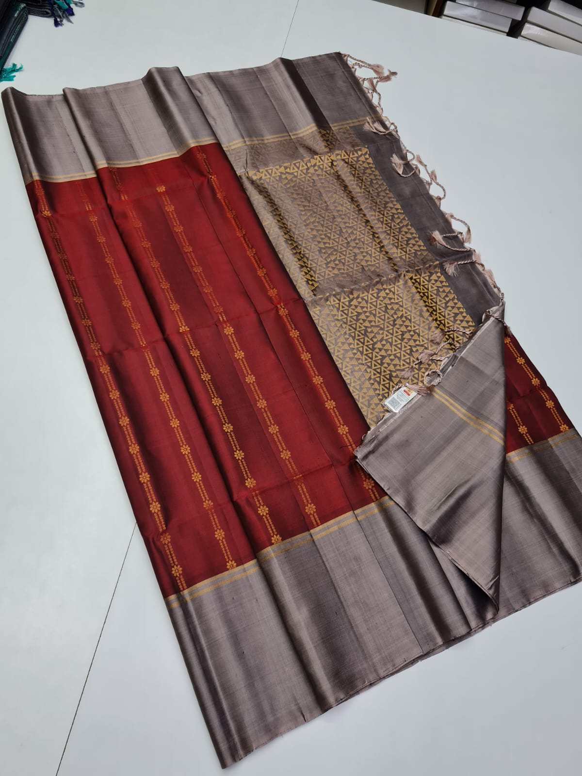 Pure Handloom Kanchipuram Soft Silk Saree