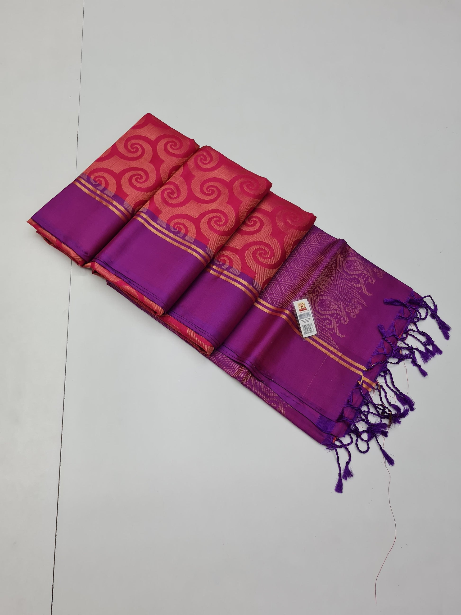 Pure Handloom Kanchipuram Soft Silk Saree