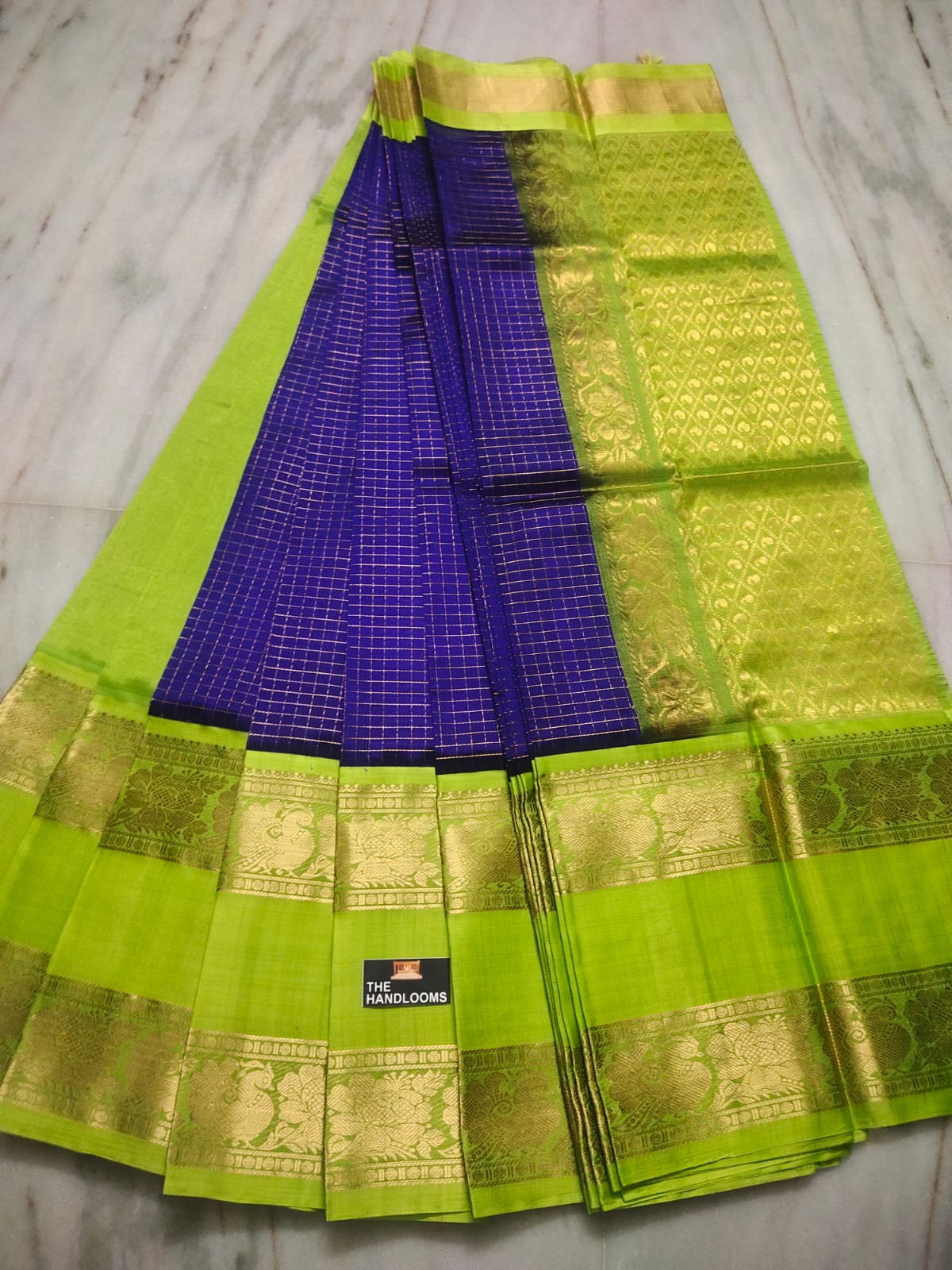 Pure Handloom Mangalagiri Kuppadam Saree