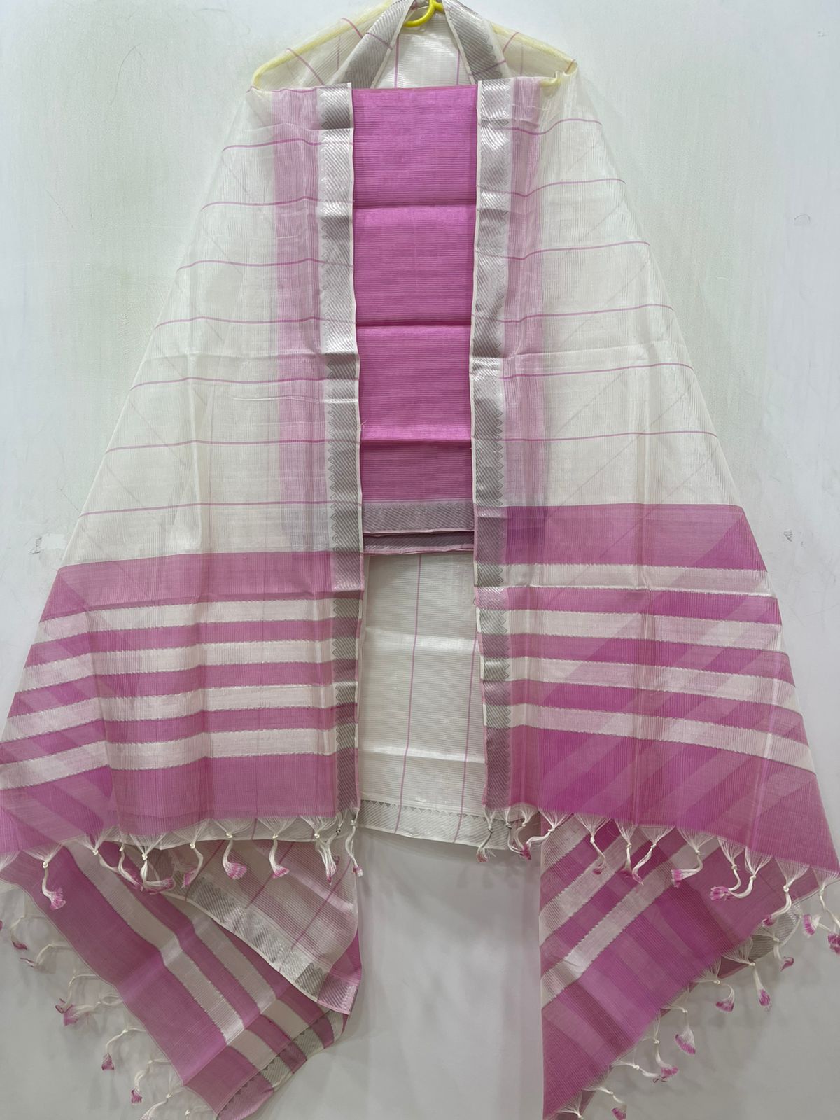 Mangalagiri pattu by cotton dress material