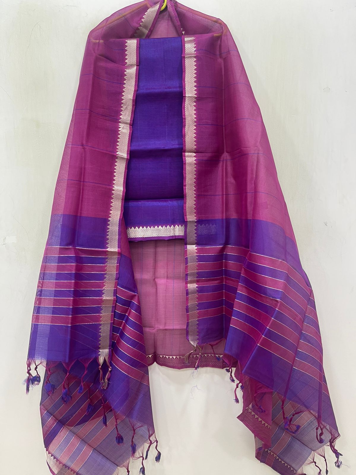 Mangalagiri pattu by cotton dress material