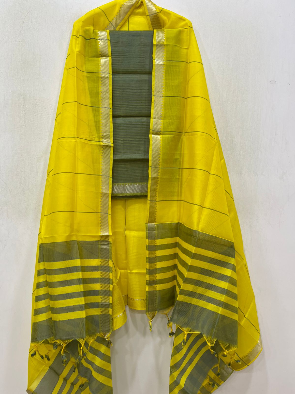 Mangalagiri pattu by cotton dress material