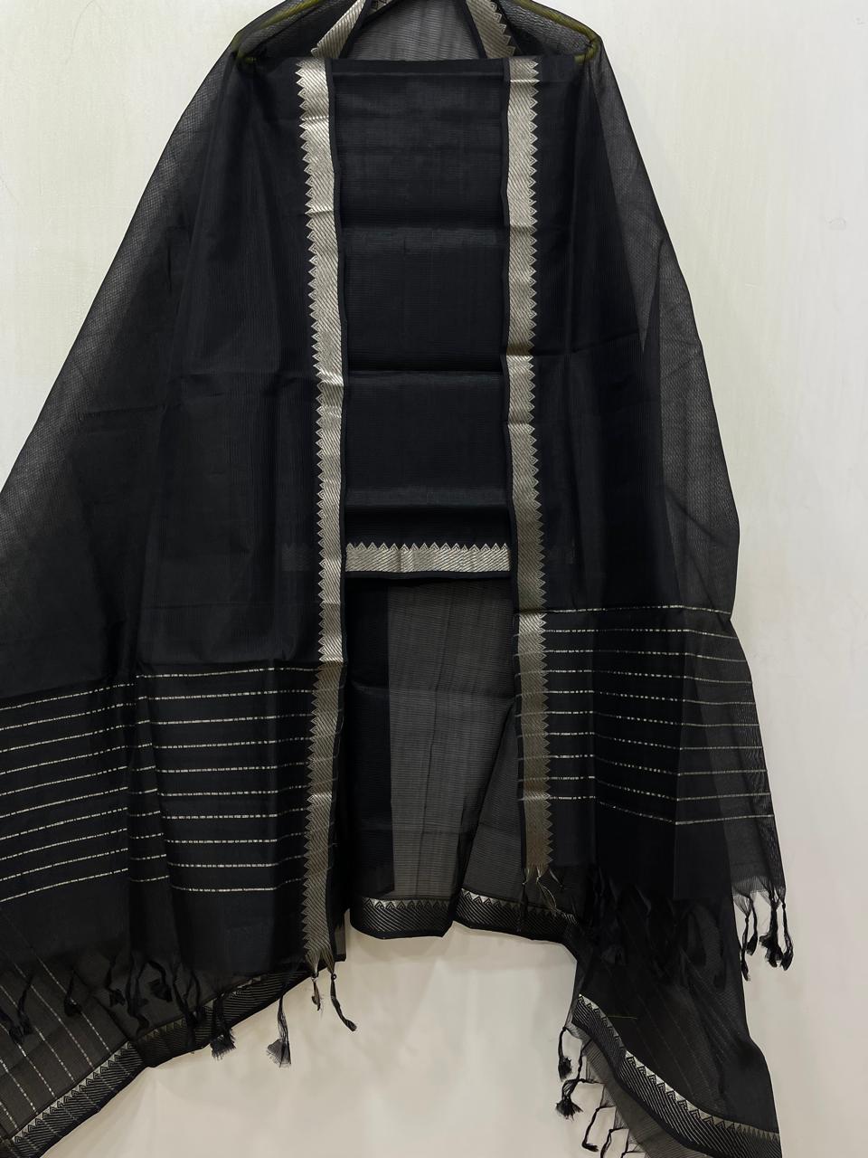 Mangalagiri pattu by cotton dress material