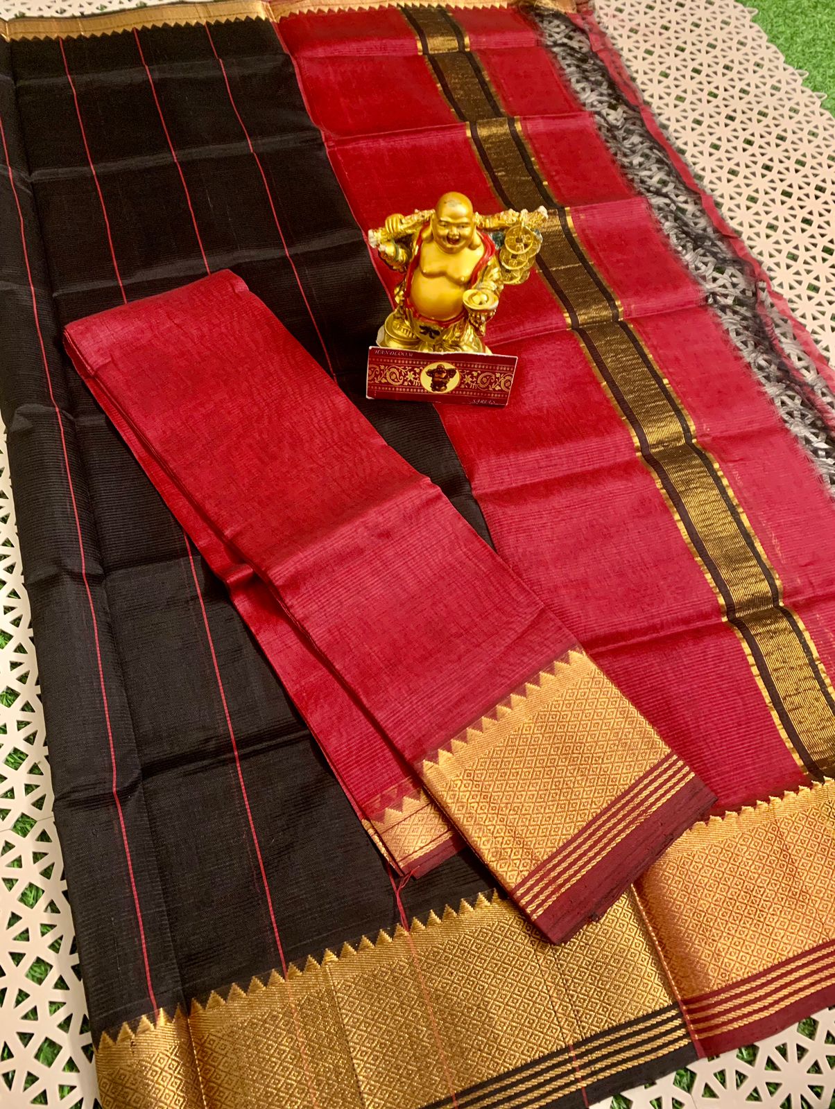 Pure Handloom Mangalagiri Dress Material