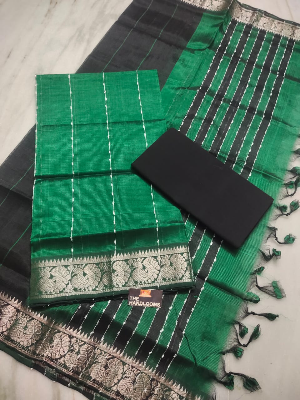 Pure Handloom Mangalagiri Dress Material