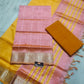 Pure Handloom Mangalagiri Dress Material