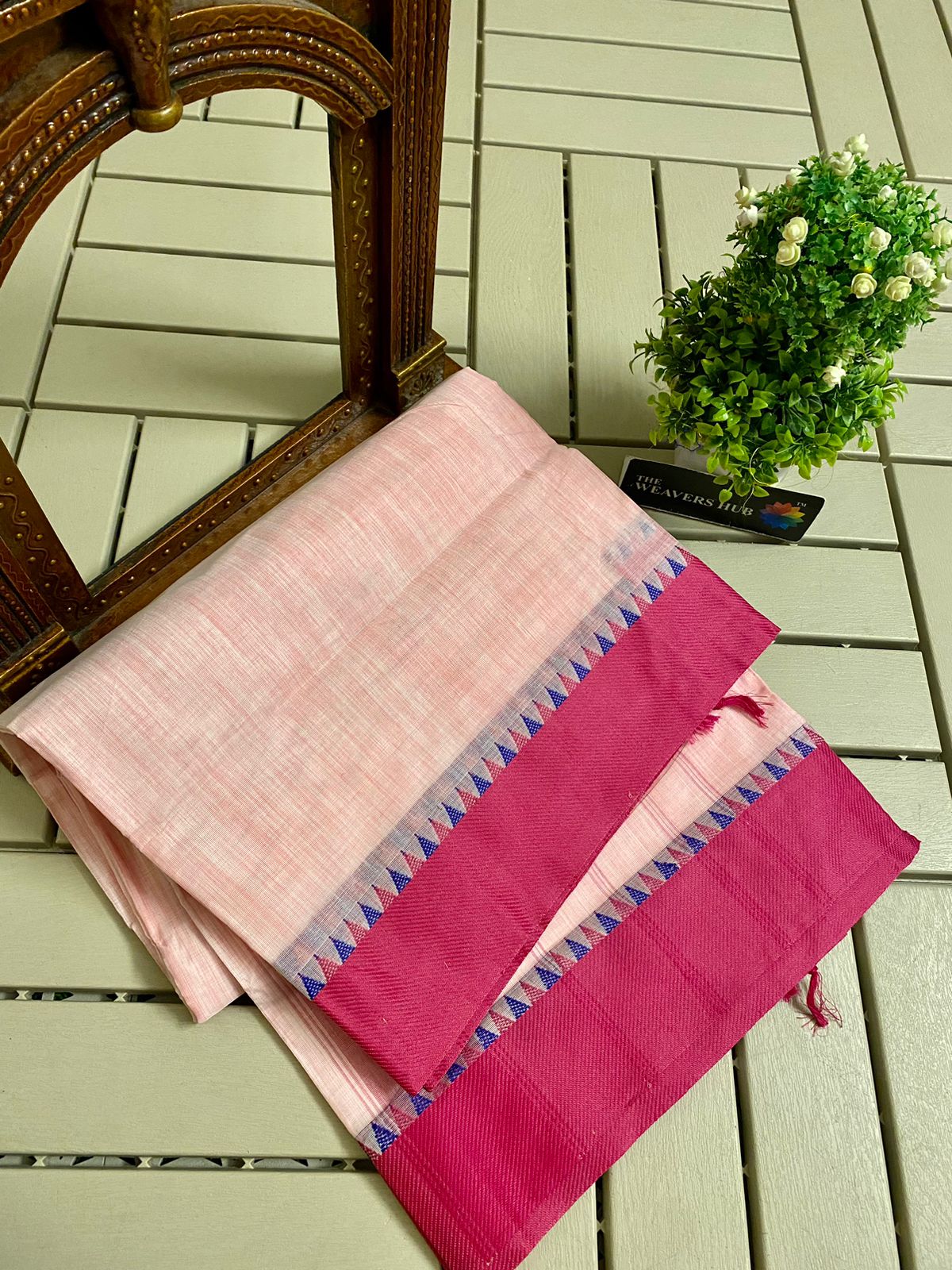 Pure Handloom Mangalgiri Saree