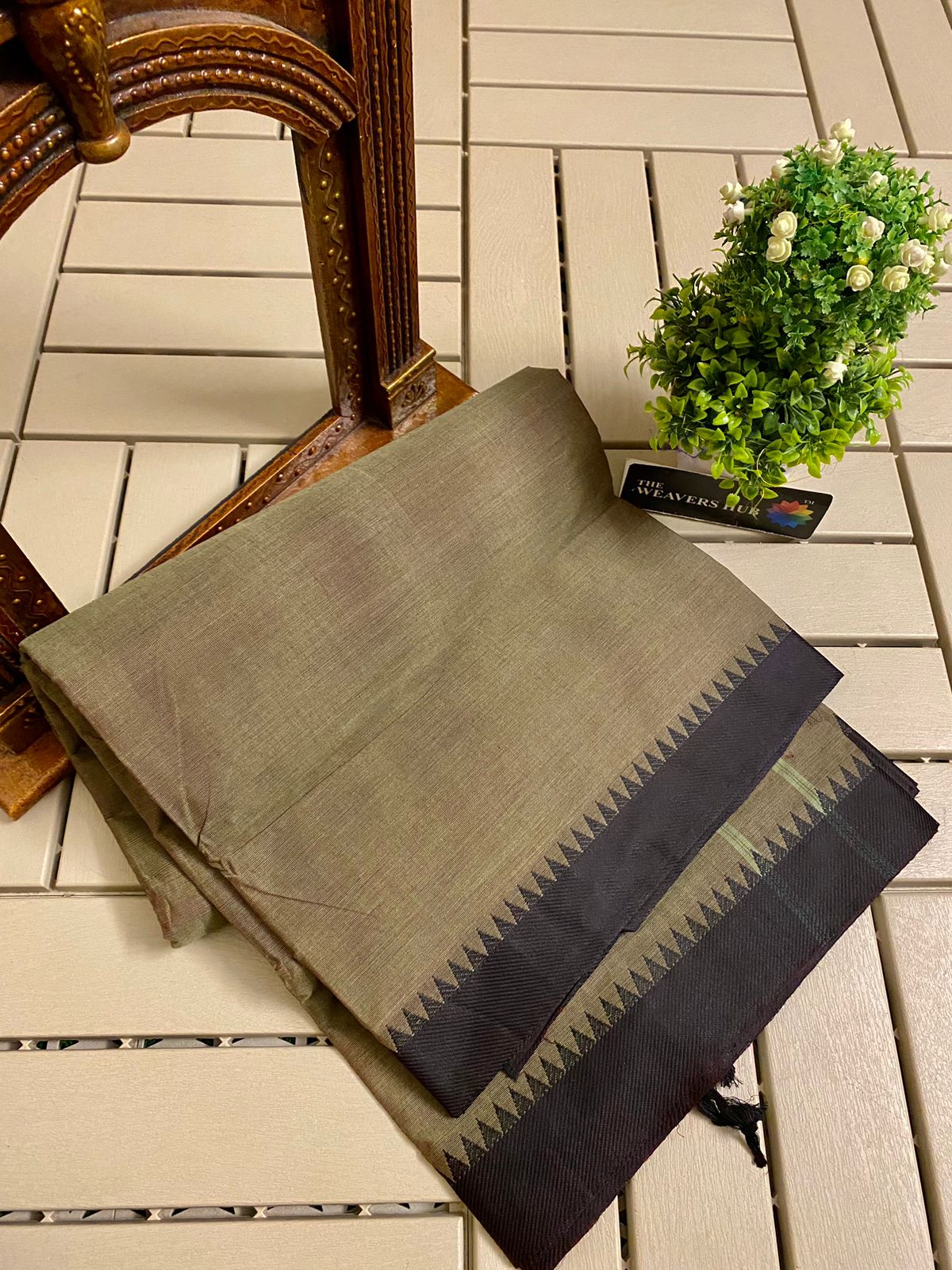 Pure Handloom Mangalgiri Saree