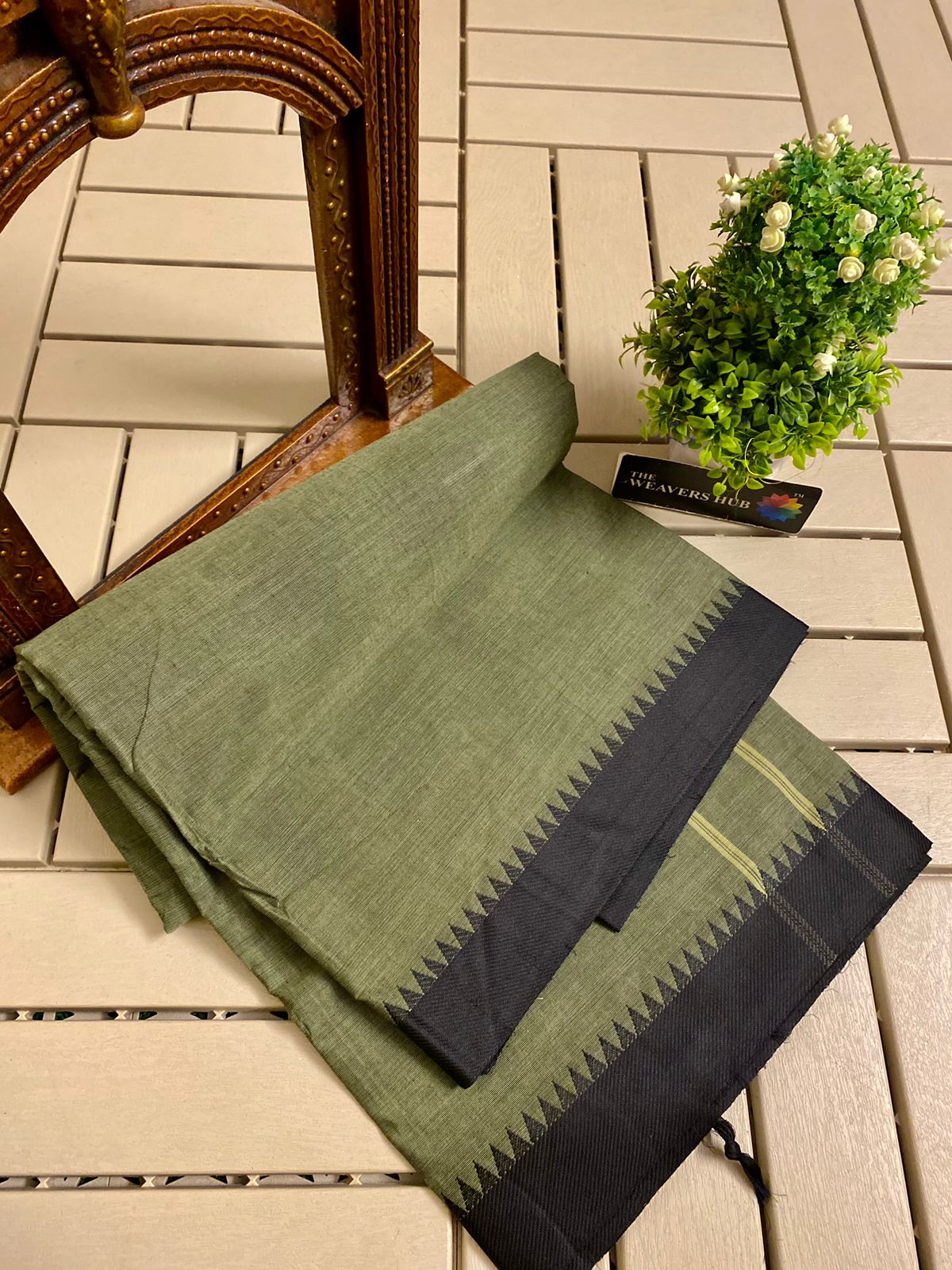 Pure Handloom Mangalgiri Saree