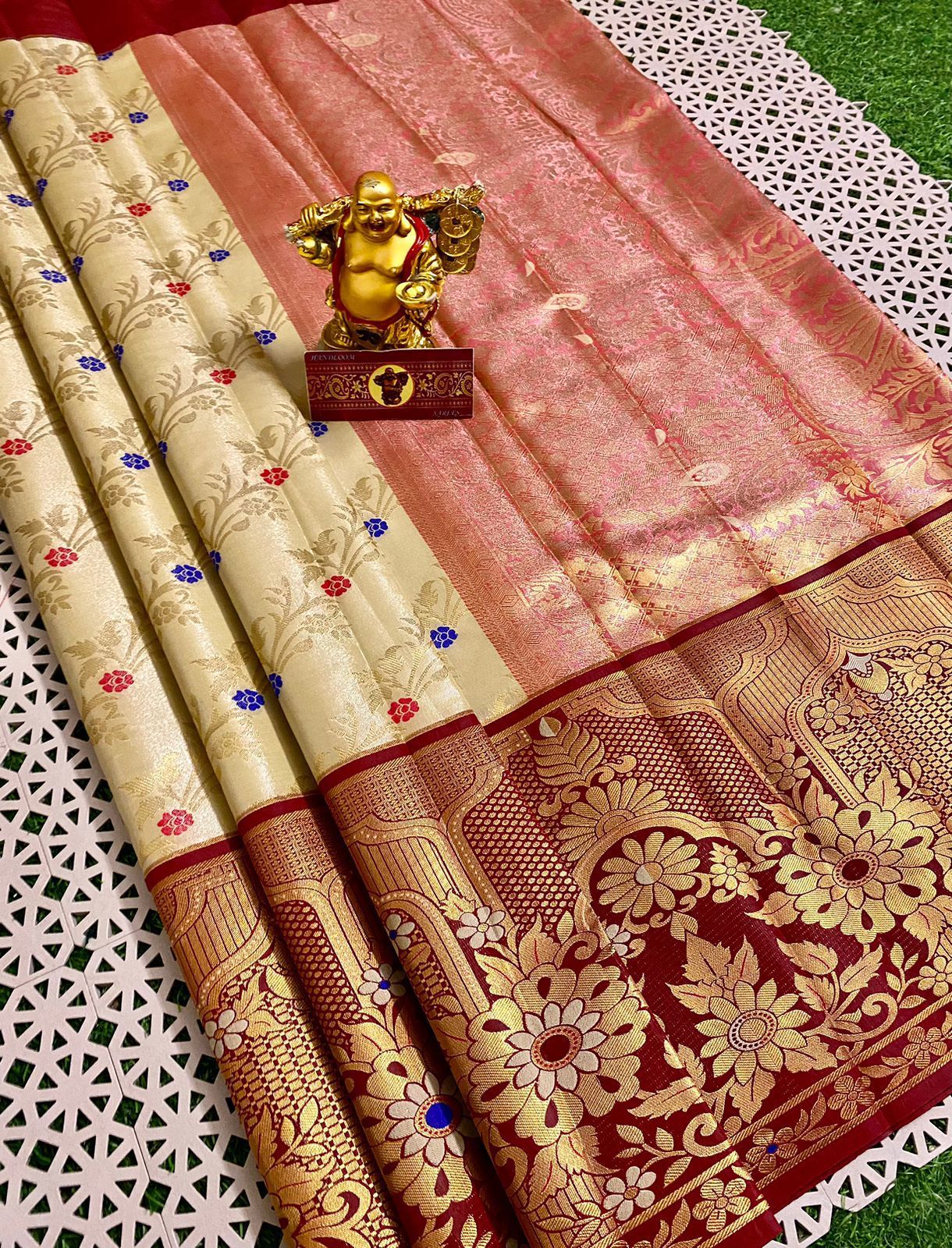 5 Easy Methods To Drape a Kanchipuram Semi-Silk Saree - Deepamsilksbangalore