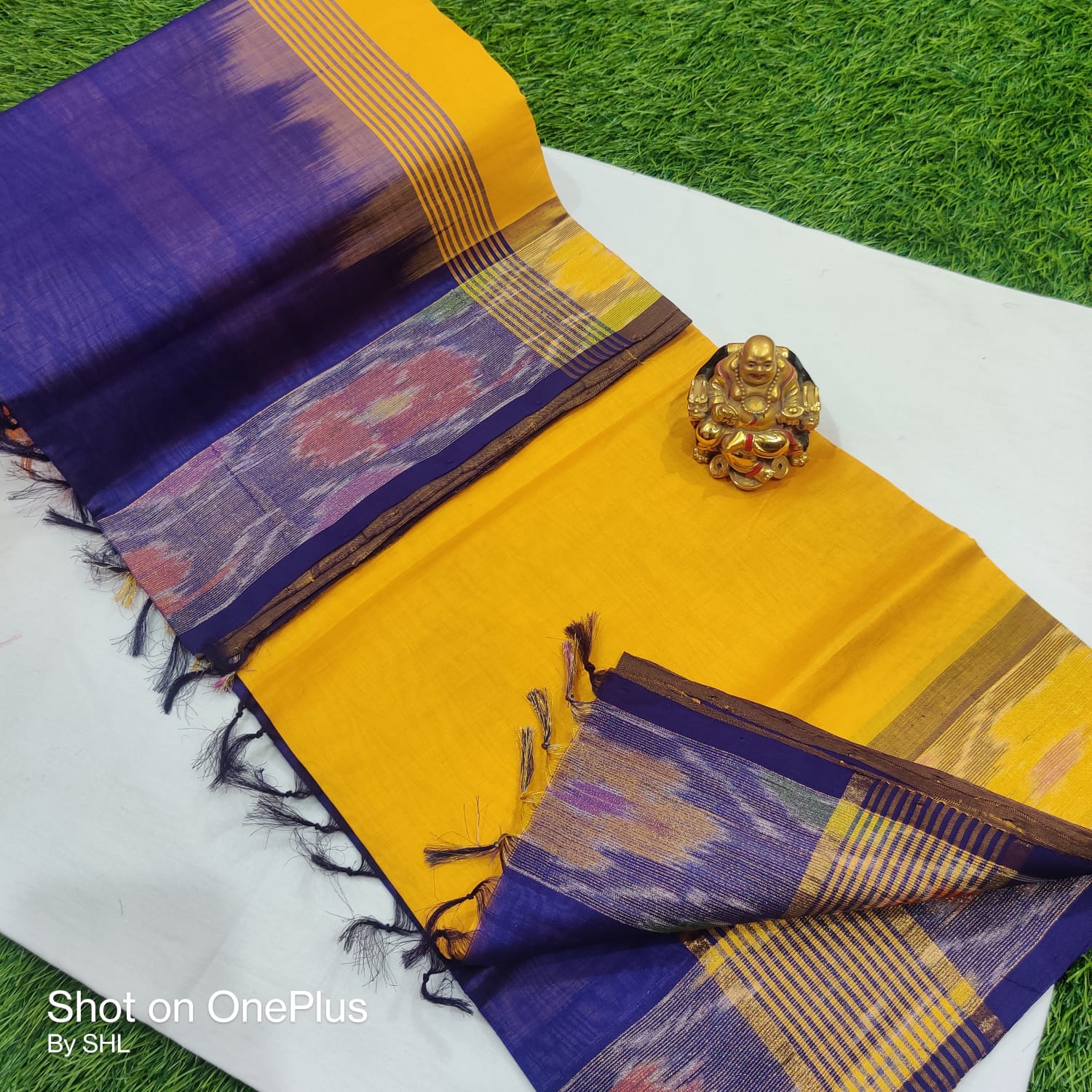Pure handloom tripura silk cotton saree