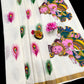 Hand Painting Cotton Saree