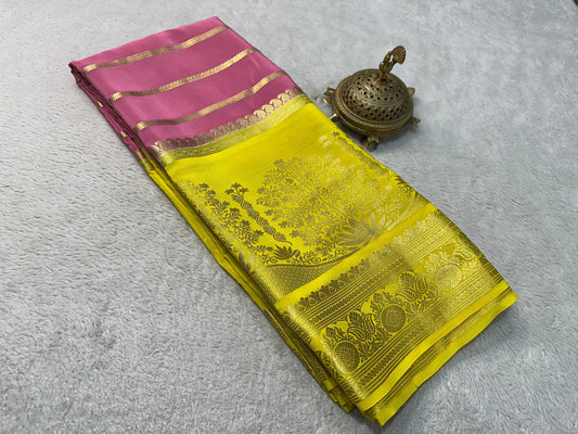 Mysore silk saree