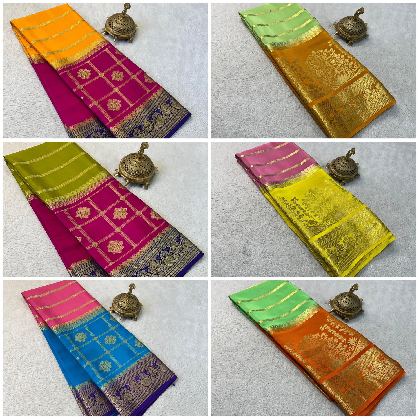 Mysore silk saree