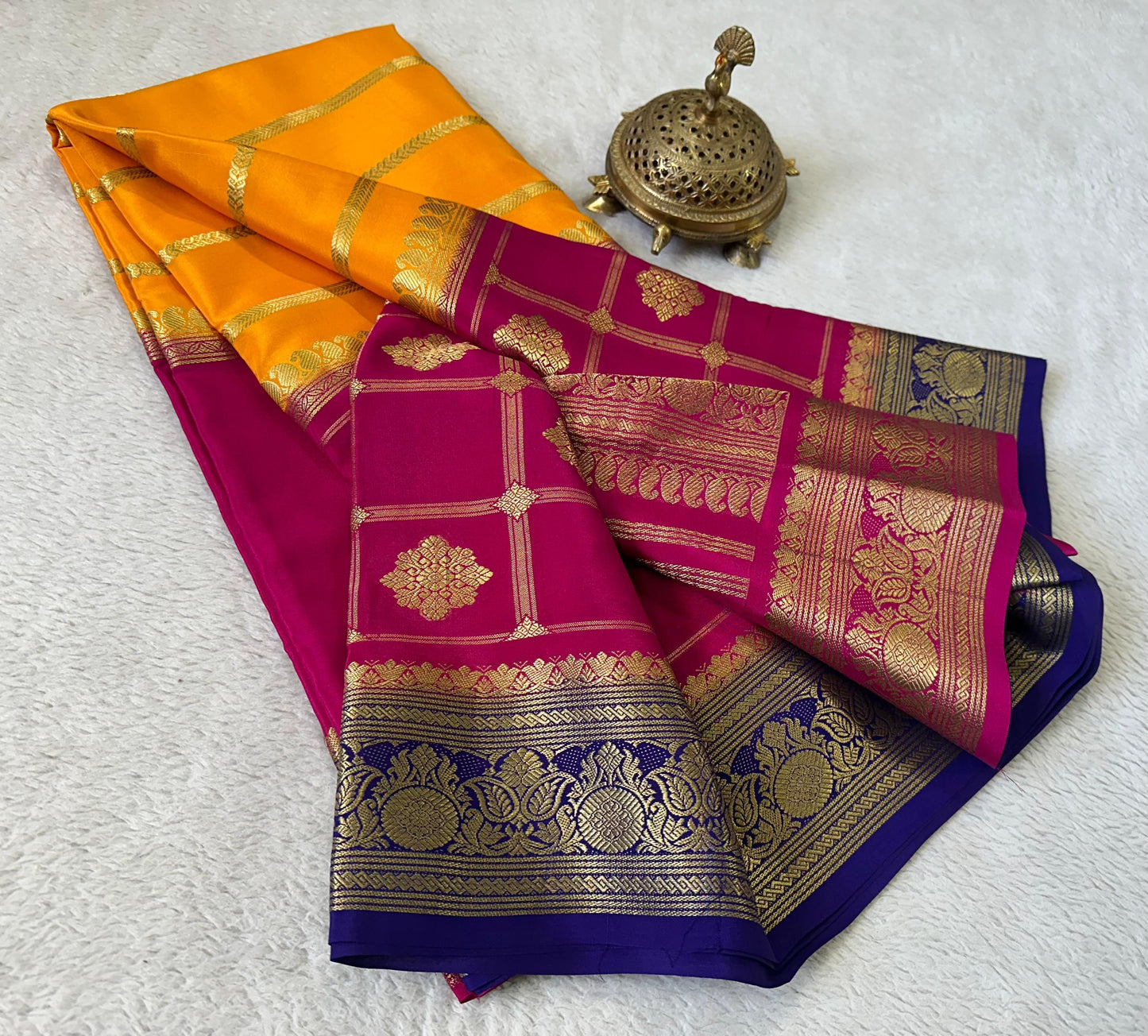 Mysore silk saree