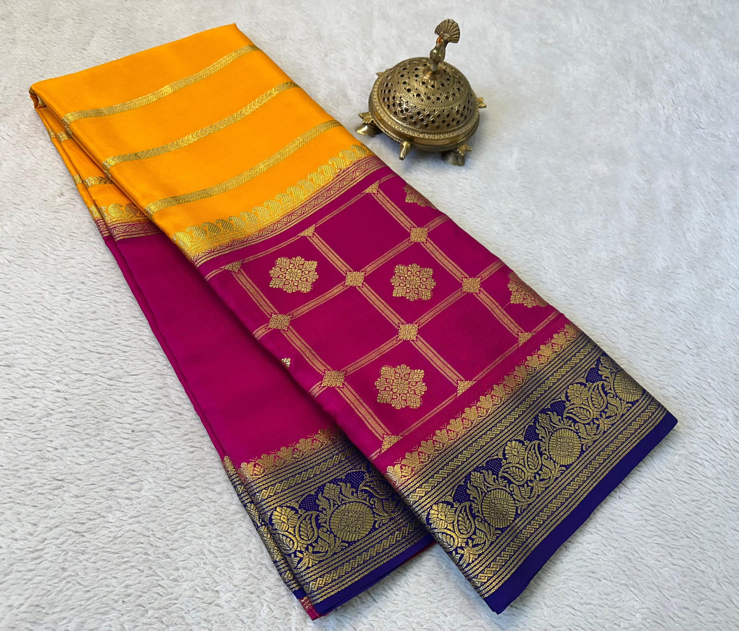 Mysore silk saree