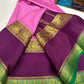 Pure mysore crepe silk 120 grm thickness saree