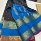 Pure mysore crepe silk 120 grm thickness saree