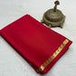 Mango border pure mysore silk saree
