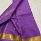 Mango border pure mysore silk saree