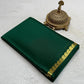 Mango border pure mysore silk saree