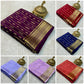 Pure mysore crepe silk butta work saree