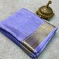 Pure mysore crepe silk butta work saree