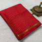 Pure mysore crepe silk checked saree