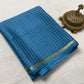 Pure mysore crepe silk checked saree