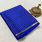 Pure mysore crepe silk checked saree