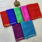 Pure mysore crepe silk checked saree