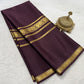 Pure mysore crepe silk saree