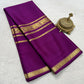 Pure mysore crepe silk saree