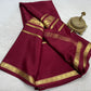 Pure mysore crepe silk saree