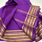 Pure mysore silk solid color saree