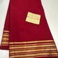 Pure mysore silk solid color saree