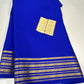 Pure mysore silk solid color saree