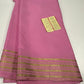 Pure mysore silk solid color saree