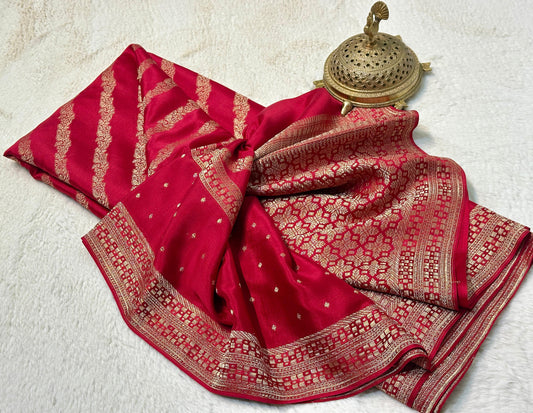 Pure Mysore Crepe Silk Saree