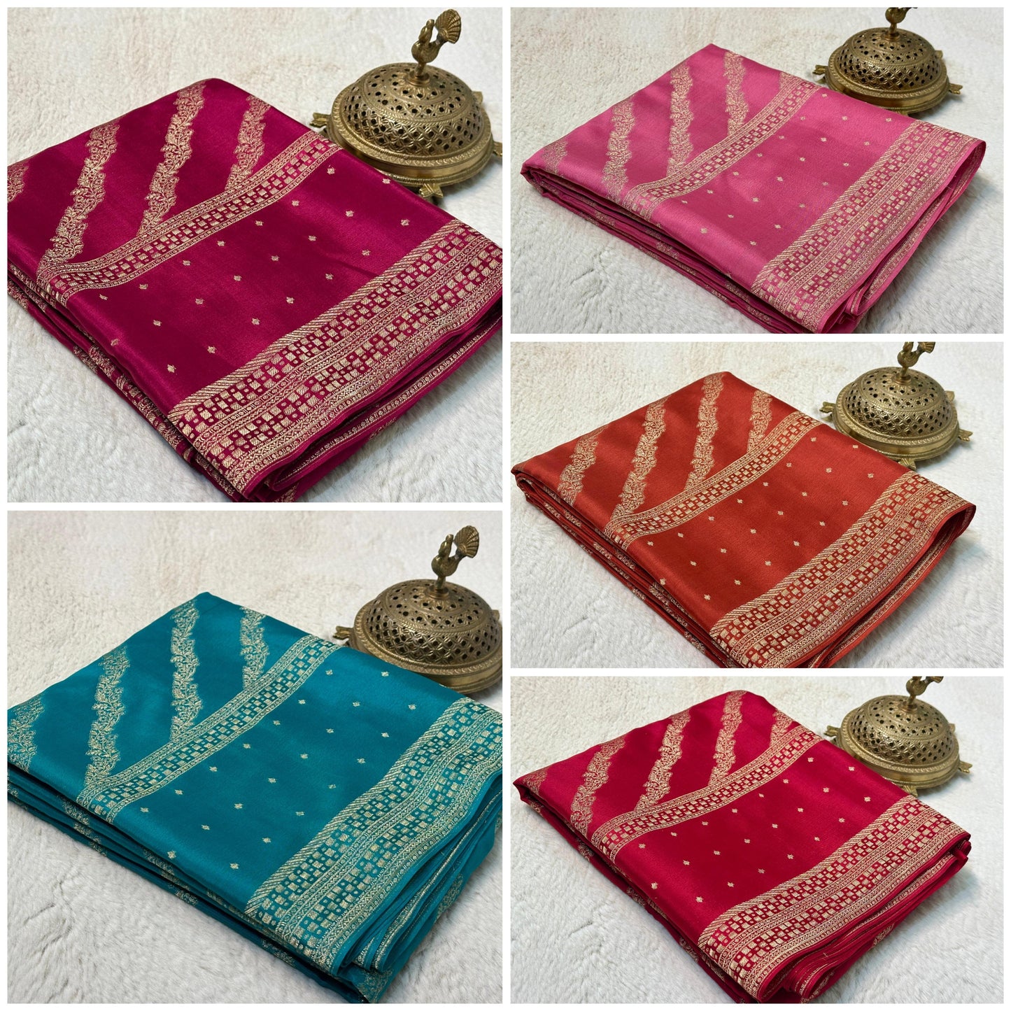 Pure Mysore Crepe Silk Saree